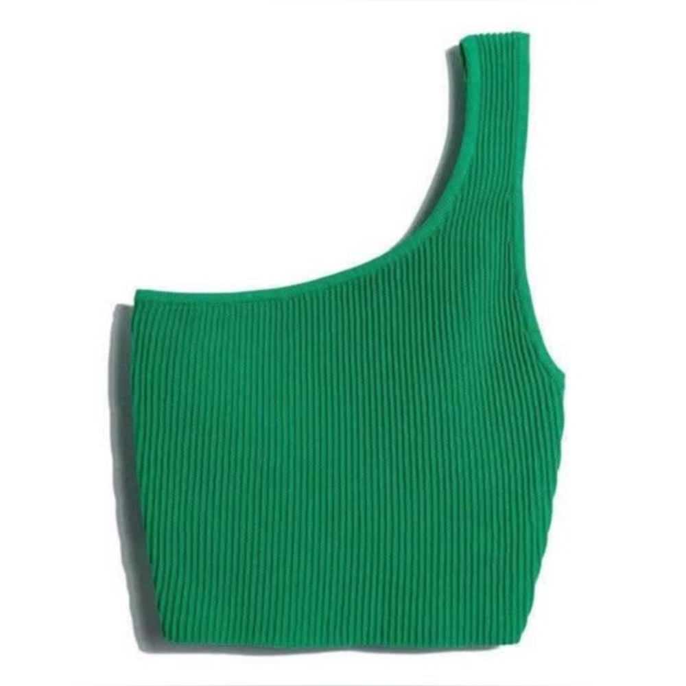 Aritzia Babaton Sculpt knit One shoulder tank